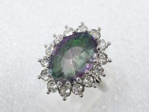 色石　指輪(15号)